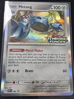 Metang - 090 (Prerelease) 090 Sv: Scarlet & Violet Promo Cards Holo - Image 3