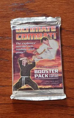 Ultimate Combat! Trading Card Game Limited Edition Booster Pack TCG CCG New! - Image 1