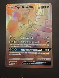 Pokemon TCG Tapu Bulu GX 149/147 Sun Moon Burning Shadows NM Pack Fresh Card - Image 1
