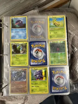 Joblot Of Pokemon Cards In Folder + Vintage Ones Gym Etc + Promo Cards - Image 1