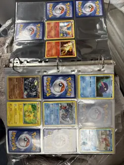 Joblot Of Pokemon Cards In Folder + Vintage Ones Gym Etc + Promo Cards - Image 2
