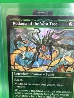 Magic The Gathering Kodama Of The West Tree Pack Fresh Pull Borderless Foil - Image 3