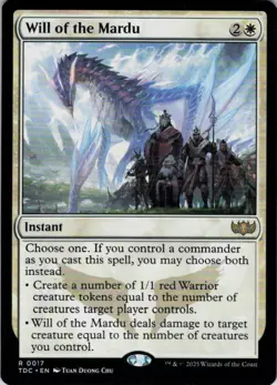 MTG Will of the Mardu (17) | NM | Commander: Tarkir: Dragonstorm {TDC} - Image 1