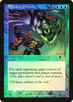 MTG FOIL Blatant Thievery - Onslaught #071 - Image 1