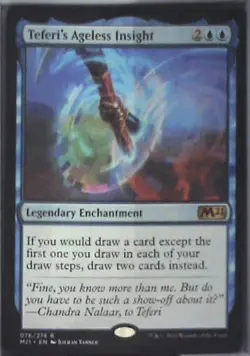Teferi's Ageless Insight - Core Set 2021: #76, Magic: The Gathering Nm C278 - Image 1