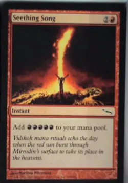 Seething Song - Mirrodin: #104, Magic: The Gathering Lp C287 - Image 1