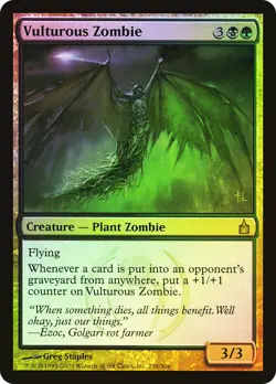 MTG FOIL Vulturous Zombie - Ravnica: City of Guilds #238 - Image 1