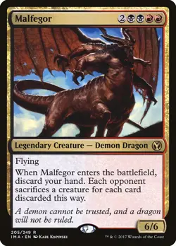 Malfegor-Iconic Masters-Regular-205-LP - Image 1