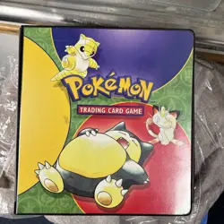 Joblot Vintage Pokemon Cards In Folder Bundle + holo cards - Image 1