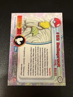 Topps Pokemon Series 1 - Bellsprout #69 Non-Holo Black Logo (6:9) - Image 2
