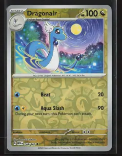 Dragonair #148/165 SV: Scarlet & Violet 151 Reverse Holo Pokemon TCG NM/M - Image 1