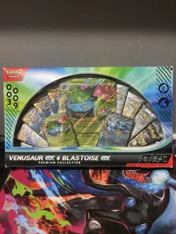 Pokemon TCG - Venusaur EX & Blastoise EX Premium Collection (Sealed) - Image 1