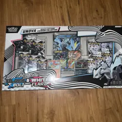 Pokemon Sealed Black Bolt & White Flare Unova Heavy Hitters Premium Collection - Image 1