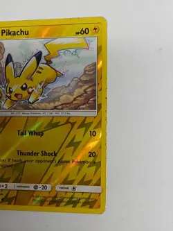 Pikachu 40/147 Pokemon Burning Shadows Common Reverse Holo - Image 2