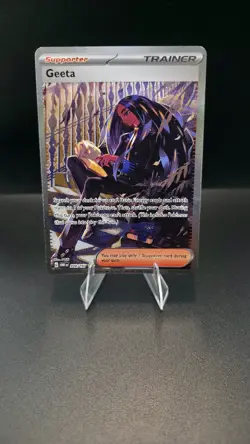 Geeta - 226/197 Special Illustration Rare Obsidian Flames 2023 Pokemon TCG NM - Image 1