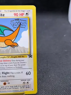 Pokemon Dragonite Black Star Promo 5 WOTC LP EXCELLENT - Image 3