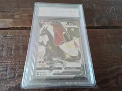 Shiny Charizard V Secret Rare 079/073 CGA 9.5 Pokemon Champions Path ar ur sr 45 - Image 2