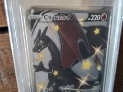 Shiny Charizard V Secret Rare 079/073 CGA 9.5 Pokemon Champions Path ar ur sr 45 - Image 3