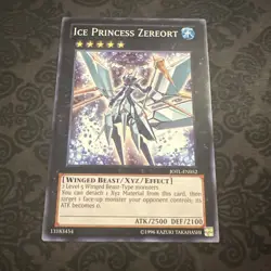Yu-Gi-Oh Card: Ice Princess Zereort JOTL-EN052 Common - Image 1