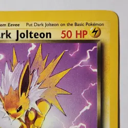 Dark Jolteon 38/82 Pokemon TCG 1st Edition Team Rocket NM Vintage 2000 Card - Image 3