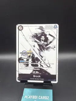 Brook Championship 2024 Finalist Card Set Vol. 2 OP06-092 MONOCHROME - One Piece - Image 1