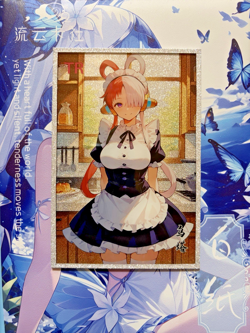 Uta A6 Acrylic Board Goddess Story Waifu Maid Glitter One Piece - Image 1