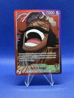 OP13-003 Gol.D.Roger Alt Art Leader One Piece TCG English - Image 1