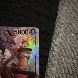 One Piece Foxy OP07-059 Leader Alt Art 500 Years into the Future English NM - Image 4