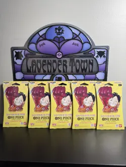 One Piece OP-07 - 500 Years In The Future - Sleeved Booster Packs Sealed x5 - Image 1