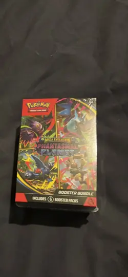 Pokemon TCG Mega Evolution Phantasmal Flames Booster Bundle (6 Packs) - Image 1