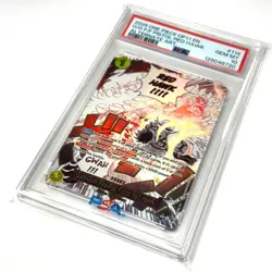 PSA 10 One Piece Gum-Gum Fire-Fist Pistol Red Hawk Alternate Art OP11-114 EN - Image 4