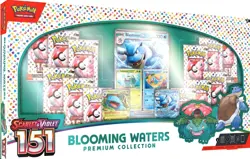 Pokemon TCG: S&V 151 Blooming Waters Premium Collection Factory Sealed Box - Image 1