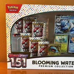 Pokemon TCG Scarlet & Violet 151 Blooming Waters Premium Collection Box Sealed - Image 3