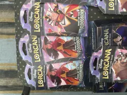 Disney Lorcana Rise of the Floodborn Sleeved Booster Pack Lot Of 11 W Starter - Image 5