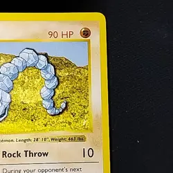 Pokemon TCG Onix Base Set 56/102 Shadowless NM - Image 3