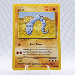 Pokemon TCG ONIX Base Set 56/102 Regular Unlimited Common WotC 1999 NM - Image 1