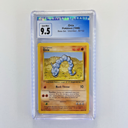 ONIX - 56/102 Pokemon 1999 Base Set/ Unlimited / CGC GRADE 9.5 NM/MINT+ - Image 1