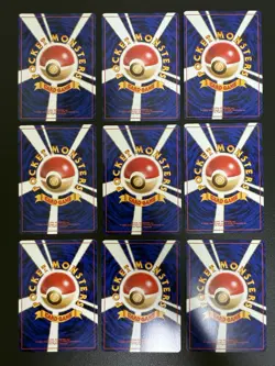 Pokemon Complete Set NM Japanese Promo Premium File 1 Neo Genesis Set 9 - Image 2