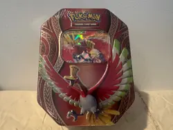 Pokemon TCG Tin- Ho-Oh GX Mysterious Powers Factory Sealed 2017 - Image 1
