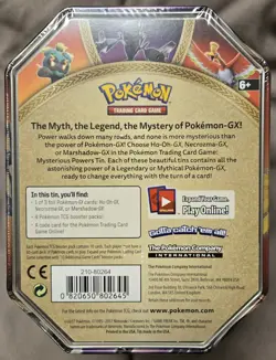 Pokemon TCG Mysterious Powers Tin, Ho-Oh GX, Brand New/Sealed - Image 2
