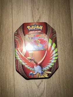 Pokemon TCG Tin- Ho-Oh GX Mysterious Powers Factory Sealed 2017 Sun & Moon/XY - Image 1