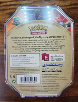 Pokemon TCG Ho-Oh GX SM57 Mysterious Powers Tin - 2017 Sealed - Image 2