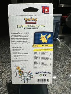 Pokemon TCG XY Evolutions Pikachu Power Theme Deck Cracked Ice Holo New Sealed - Image 2