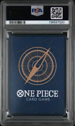 2024 ONE PIECE PROMOS CONVENTION EXCLUSIVE #043 MONKEY D. LUFFY NON FOIL PSA 10 - Image 2