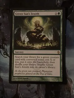Green Sun's Zenith Mirrodin Besieged Regular - Image 1