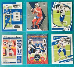 2020 - 2022 Mix Panini NFL Card Josh Allen Buffalo Bills x6 Card Lot - Image 1