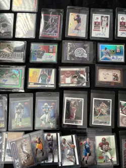 Sports Card Mix Lot Autos Patch Cards Numbered # 2000s Baseball Basketball (47) - Image 4