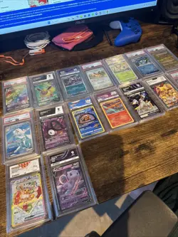 Pokemon TCG Mix Graded Card Bundle Job Lot Great Condition Amazing Deal - Image 1