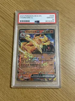 Pokemon TCG Charizard EX 2023 Holo Card 006/165 Ultra Rare Psa 10 - Image 1