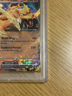 Pokemon TCG Charizard EX 2023 Holo Card 006/165 Ultra Rare Psa 10 - Image 4